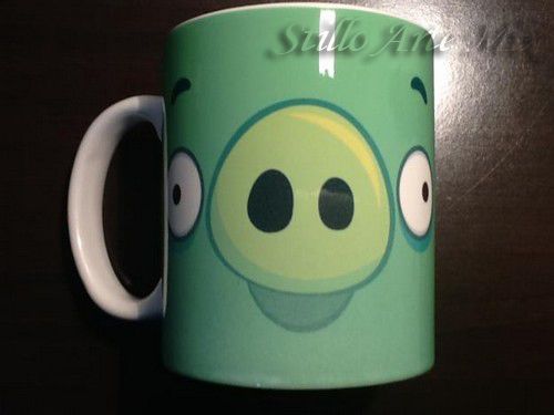 Caneca Minion Pig - Angry Birds