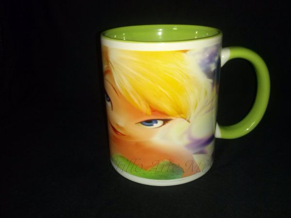 Caneca Sininho com alça e interna colorida