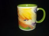 Caneca Sininho com alça e interna colorida