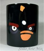 Caneca Black Bird - Angry Birds